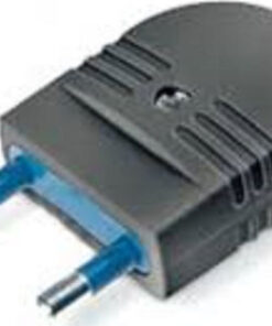 Scame Φις Ρεύματος Αρσενικό Διπολικό Μαύρο