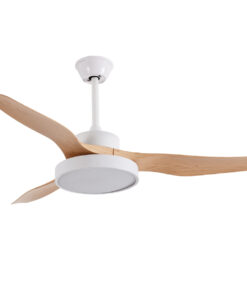 it-Lighting Nitinat Ανεμιστήρας Οροφής με LED 25W, DC Μοτέρ & Smart App - Λευκό/Ξύλο (102000210)