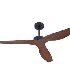 it-Lighting Trent Ανεμιστήρας Οροφής με DC Μοτέρ 40W - Μαύρο & Ξύλο (102000685)