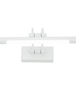 InLight Επιτοίχιο φωτιστικό LED 12W 3000K από λευκό μέταλλο και ακρυλικό D:60cm (1044-Α-Λευκό)