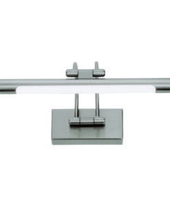 InLight Επιτοίχιο φωτιστικό LED 12W 3000K από νίκελ ματ μέταλλο και ακρυλικό D: 60W (1044-Α-Νίκελ Ματ)