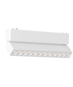InLight Φωτιστικό LED 12W 3CCT για Ultra-Thin μαγνητική ράγα σε λευκή απόχρωση (by tuya and zigbee) D:23cmX8cm (T04805-WH)