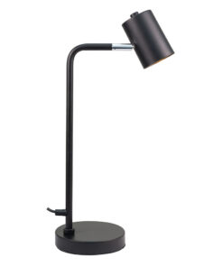 InLight Επιτραπέζιο φωτιστικό σε μαύρο χρώμα 1XGU10 D:33cm (3015-BL)