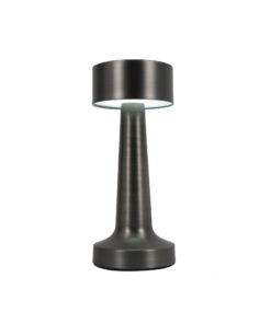 Inlight Επιτραπέζιο επαναφορτιζόμενο φωτιστικό 3CCT σε μαύρη απόχρωση (3033-Black)