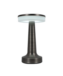 Inlight Επιτραπέζιο επαναφορτιζόμενο φωτιστικό 3CCT σε μαύρη απόχρωση (3038-Black)