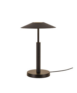 Inlight Επιτραπέζιο φωτιστικό σε μαύρο χρώμα LED 10W D:28x45cm (3063-Black)