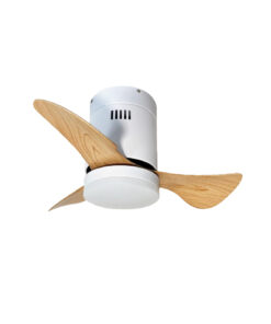 it-Lighting Elsinor Ανεμιστήρας Οροφής με LED 15W, DC Μοτέρ & Smart App - Λευκό/Ξύλο (102000410)