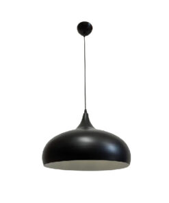 InLight Κρεμαστό φωτιστικό από μαύρο μέταλλο 1XE27 D:36cm (4052-BL)