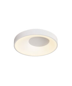 Inlight Πλαφονιέρα οροφής LED 36W 3CCT από λευκό μέταλλο και ακρυλικό D:48cm (42040-White)