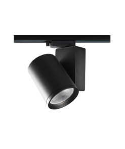 InLight Σποτ τριφασικής ράγας LED 30W 3CCT με επιλογή εναλλαγής μοιρών σε μαύρη απόχρωση D:10,3cmX13,6cm ( T3-06500-Black)