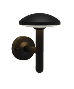 it-Lighting Keowee LED 12W 3CCT Outdoor Wall Lamp Black D:180 x 210 x 240 mm (80205210)