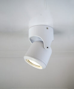 it-Lighting Crescent 1xGU10 Outdoor Spot White D:90x90x130mm (80206024)