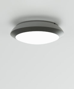 it-Lighting Champlain 1xE27 Outdoor Ceiling Light Grey D:90x285x285mm (80300834)