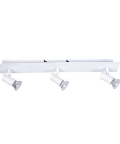 InLight Επιτοίχιο σποτ από μέταλλο σε λευκή απόχρωση 3XGU10 D:32cm (9078-3Φ-Λευκό)