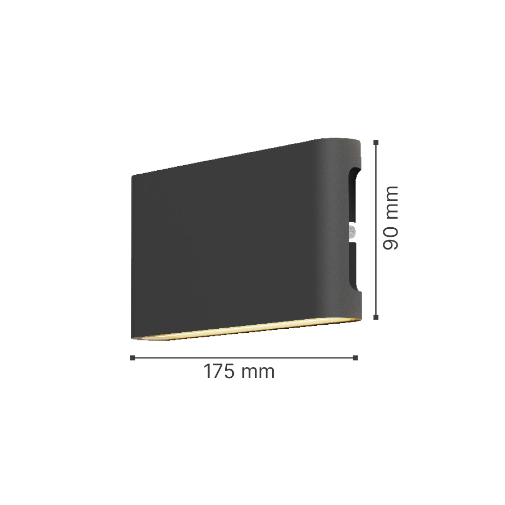 it-Lighting Niskey - LED 10W 3CCT Up and Down Wall Light in White Color (80204120) - Image 2