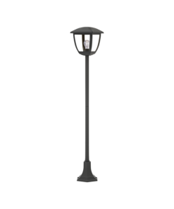it-Lighting Avalanche 1xE27 Outdoor Pole Light Black D:120cmx18.5cm (80500114)