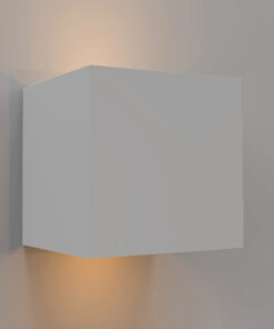 it-Lighting Emerald LED 10W 3000K Outdoor Wall Lamp White D:9,9cmx9,9cm (80203121)