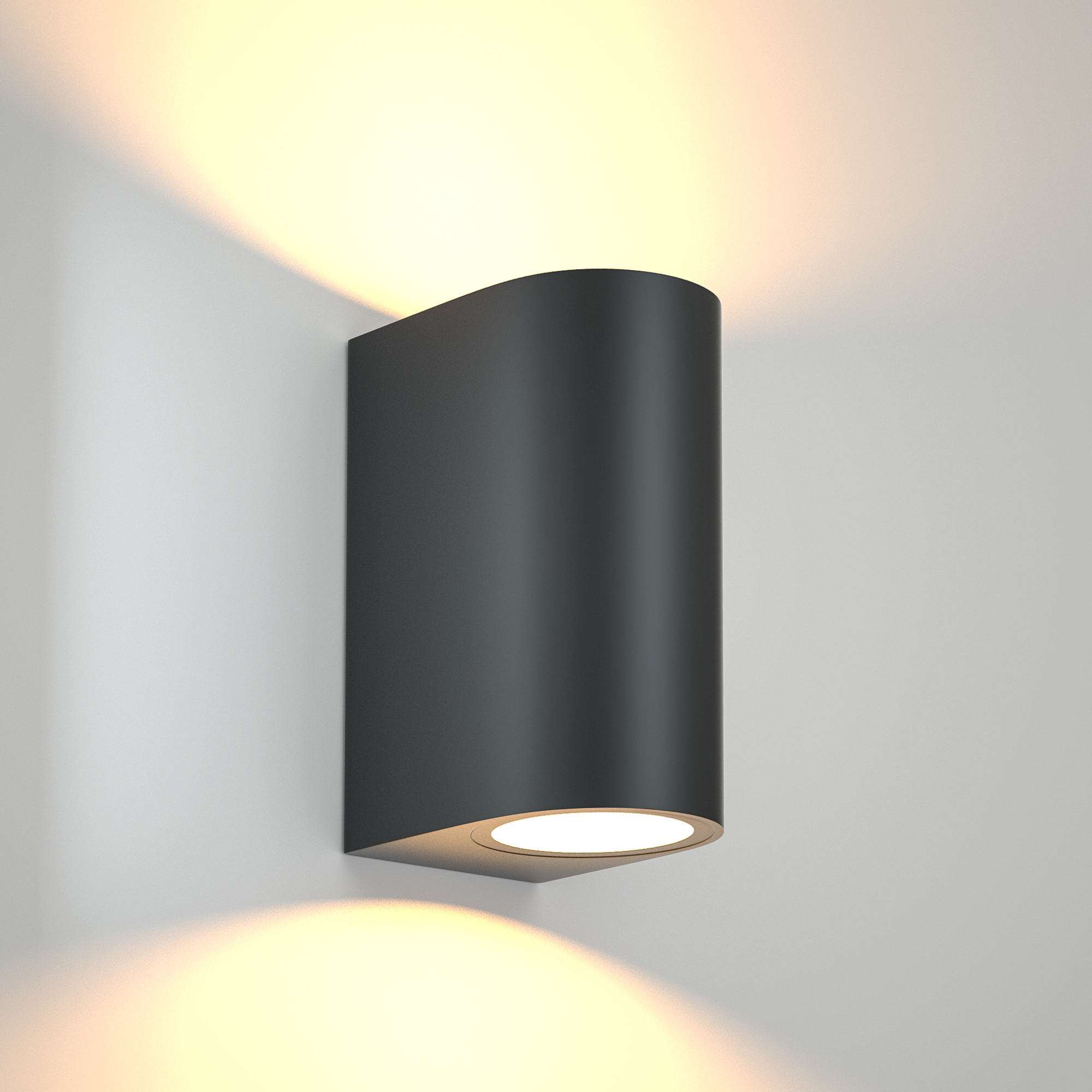 it-Lighting Michigan Λευκό - Εξωτερικό Φωτιστικό Τοίχου Up & Down IP54 (80200124) - Image 5