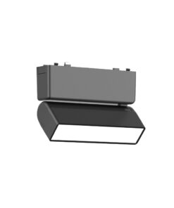 InLight Φωτιστικό LED 5W 3CCT για Ultra-Thin μαγνητική ράγα σε μαύρη απόχρωση (by tuya and zigbee) D:12,8cmX8cm (T04905-BL)