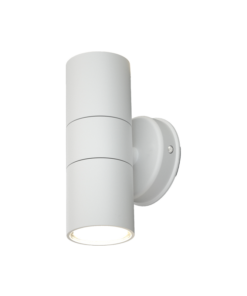 it-Lighting Ouachita 2xGU10 Outdoor Up-Down Wall Lamp White D:15.2cmx11.3cm (80200624)