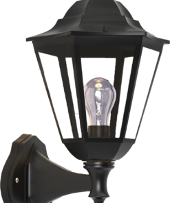 it-Lighting Redfish 1xE27 Outdoor Wall Lamp Black D:36cmx23.5cm (80202614)