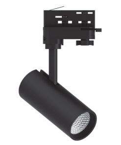 InLight Σποτ τριφασικής ράγας LED 10W 3000K σε μαύρη απόχρωση D:10cmX15,5cm (T01001-BL)