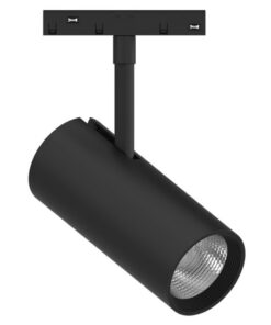 InLight Σποτ μαγνητικής ράγας LED 35W 4000K σε μαύρη απόχρωση D:22cmX16,7cm (T05602-BL)