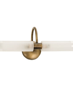 InLight Επιτοίχιο φωτιστικό από οξυντέ μέταλλο και αμμοβολή γυαλί 2XG9 D:31,5cm (1041-Οξυντέ)