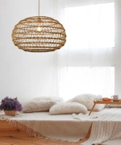 InLight Κρεμαστό Φωτιστικό από σχοινί 1xE27 D:60cm (4041-A)