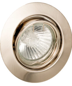 InLight Χωνευτό σποτ από νίκελ ματ μέταλλο 1XGU10 D:9cm (43277-Νίκελ Ματ)