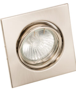 InLight Χωνευτό σποτ από νίκελ ματ μέταλλο 1XGU10 D:9cm (43278-Νίκελ Ματ)