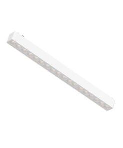 InLight Φωτιστικό LED 18W 3000K για Ultra-Thin μαγνητική ράγα σε λευκή απόχρωση D:33,8cmX2,4cm (T02901-WH)