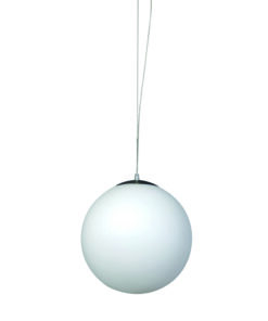 InLight Κρεμαστό Φωτιστικό Οροφής Λευκή Οπαλίνα 25cm – Ντουί E27 (4253-D)