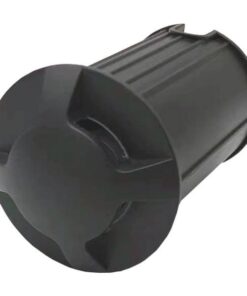 ΦΩΤΙΣΤΙΚΟ ΔΑΠΕΔΟΥ ΕΞΩΤΕΡΙΚΟ 4F LED 3W IP65 85-265V Φ62mm ΜΑΥΡΟ PRO ARTE ILLUMINA
