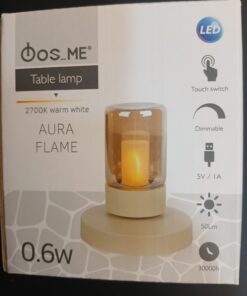 Alternative view of ΠΟΡΤΑΤΙΦ AURA FLAME SANDY 3000K DIM ΕΠΑΝΑΦΟΡΤΙΖΟΜΕΝΟ 17-00950-30