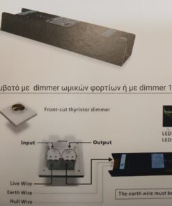ΤΡΟΦΟΔΟΤΙΚΟ DIM 200W IP20 24V 24-00418