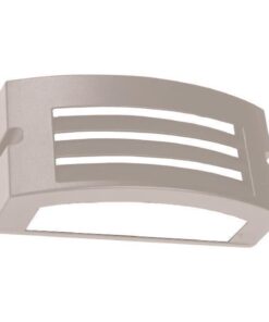 ΑΠΛΙΚΑ ΤΟΙΧΟΥ LM04 ΟΒΑΛ E27 MAX 10W LED 220X99X100 IP54 ΛΕΥΚΗ PRO ARTE ILLUMINA