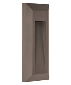 ΑΠΛΙΚΑ ΤΟΙΧΟΥ LED SLIM 1W IP65 220-240V 3000K 80X200X27mm ΓΡΑΦΙΤΗΣ PRO ARTE ILLUMINA