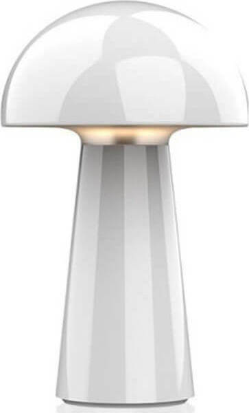 ΠΟΡΤΑΤΙΦ MUSHROOM ΛΕΥΚΟ 3000K DIM ΕΠΑΝΑΦΟΡΤΙΖΟΜΕΝΟ 17-00943-1