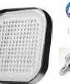 ΚΑΜΠΑΝΑ LED UFO 100W 4000K MΑΥΡΗ ΑΛΟΥΜΙΝΙΟΥ ΤΕΤΡΑΓΩΝΗ 30-0111-2