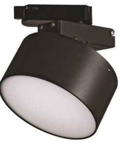 ΣΠΟΤ ΡΑΓΑΣ LED 18W 3000K 4 ΓΡΑΜΜΩΝ MY-Q077-03 ΜΑΥΡΟ PLUS