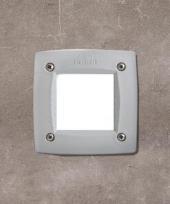 FUMAGALLI LETI 100 ΤΕΤΡΑΓΩΝΗ ΓΚΡΙ ΟΠΑΛ GX53 LED 3W CCT