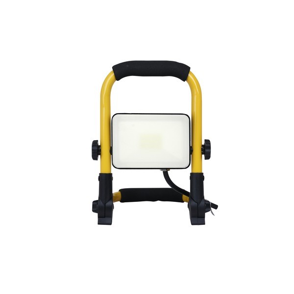 ΠΡΟΒΟΛΕΑΣ LED 30W SMD ΦΟΡΗΤΟΣ 4000K IP65 220-240V ΜΑΥΡΟΣ PLUS