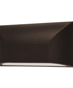 ΑΠΛΙΚΑ ΤΟΙΧΟΥ LED SLIM 6W IP65 220-240V 3000K 220X51X113mm ΜΑΥΡΟ PRO ARTE ILLUMINA