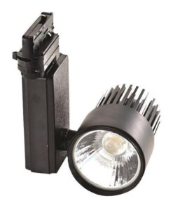 ΣΠΟΤ ΡΑΓΑΣ LED 4 ΓΡΑΜΜΩΝ 30W 4000K ΜΑΥΡΟ PLUS
