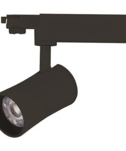 ΣΠΟΤ ΡΑΓΑΣ LED 30W 3000K 4 ΓΡΑΜΜΩΝ ΜΑΥΡΟ PLUS