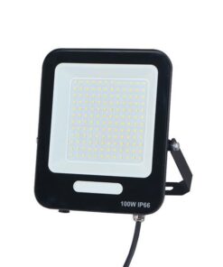 ΠΡΟΒΟΛΕΑΣ LED SMD 100W ΜΑΥΡΟΣ IP66 6500K PLUS