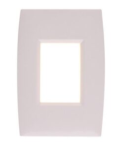 ΑΠΛΙΚΑ ΤΟΙΧΟΥ ΧΩΝΕΥΤΗ (ΓΥΨΟΣΑΝΙΔΑ) SLIM LED 2W 83X123X35 3000K IP65 ΛΕΥΚΗ PLUS ARTE ILLUMINA