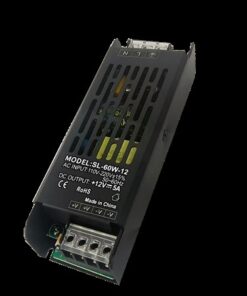 ΤΡΟΦΟΔΟΤΙΚΟ ΜΕΤΑΛΛΙΚΟ 12V DC 60W IP20 PRO