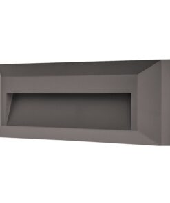 ΑΠΛΙΚΑ ΤΟΙΧΟΥ LED SLIM 2W IP65 220-240V 3CCT 230X80X27mm ΜΑΥΡΟ PRO ARTE ILLUMINA